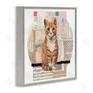 Nancy Overton | Orange Cat Collage