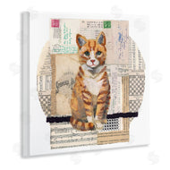 Nancy Overton | Orange Cat Collage