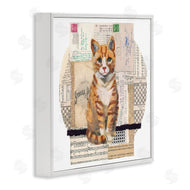 Nancy Overton | Orange Cat Collage