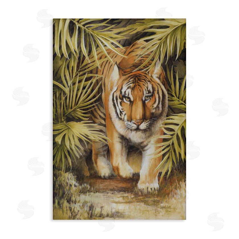 Cloverfield and Co. | Tiger Prowling Through Leaves