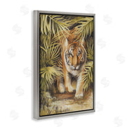 Cloverfield and Co. | Tiger Prowling Through Leaves