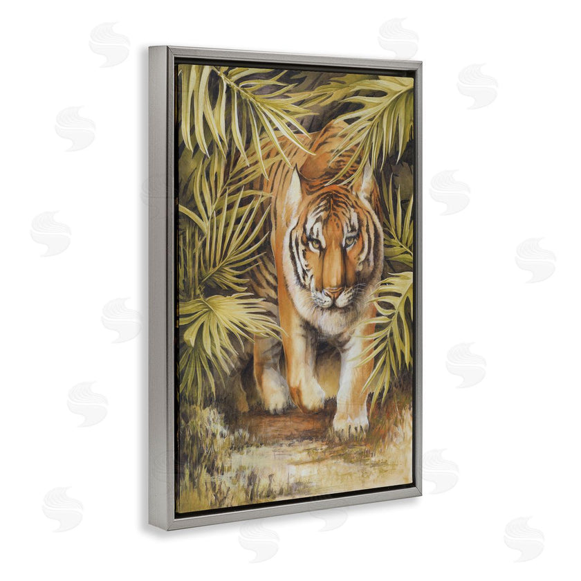 Cloverfield and Co. | Tiger Prowling Through Leaves