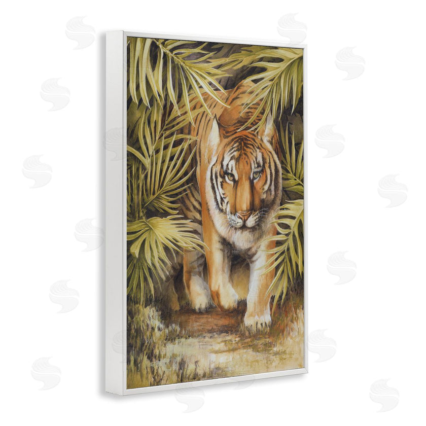 Cloverfield and Co. | Tiger Prowling Through Leaves