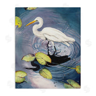 Christine Reichow | Heron with Pond Ripples