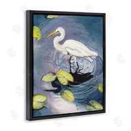 Christine Reichow | Heron with Pond Ripples