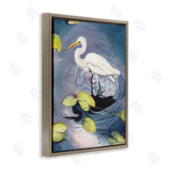 Christine Reichow | Heron with Pond Ripples