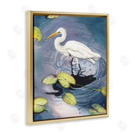 Christine Reichow | Heron with Pond Ripples