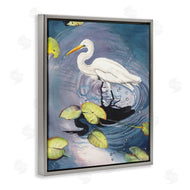 Christine Reichow | Heron with Pond Ripples