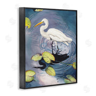 Christine Reichow | Heron with Pond Ripples