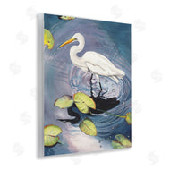Christine Reichow | Heron with Pond Ripples