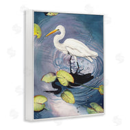 Christine Reichow | Heron with Pond Ripples