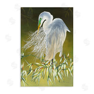 Christine Reichow | Heron with Detailed Feathers