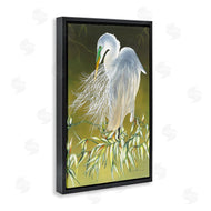Christine Reichow | Heron with Detailed Feathers