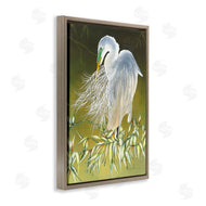 Christine Reichow | Heron with Detailed Feathers