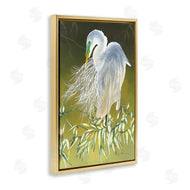 Christine Reichow | Heron with Detailed Feathers