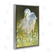 Christine Reichow | Heron with Detailed Feathers