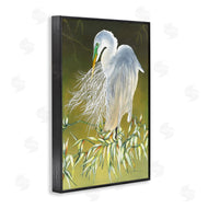 Christine Reichow | Heron with Detailed Feathers
