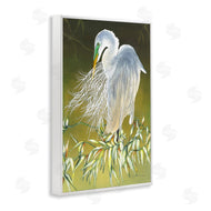 Christine Reichow | Heron with Detailed Feathers