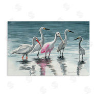 Christine Reichow | Herons Stepping in Shore