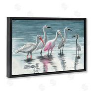 Christine Reichow | Herons Stepping in Shore