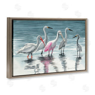 Christine Reichow | Herons Stepping in Shore