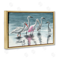 Christine Reichow | Herons Stepping in Shore