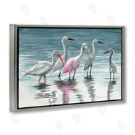 Christine Reichow | Herons Stepping in Shore