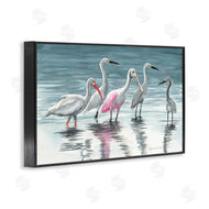 Christine Reichow | Herons Stepping in Shore