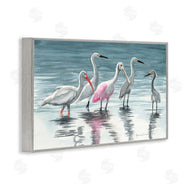 Christine Reichow | Herons Stepping in Shore