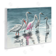 Christine Reichow | Herons Stepping in Shore