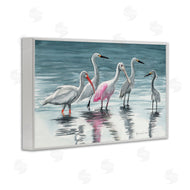 Christine Reichow | Herons Stepping in Shore