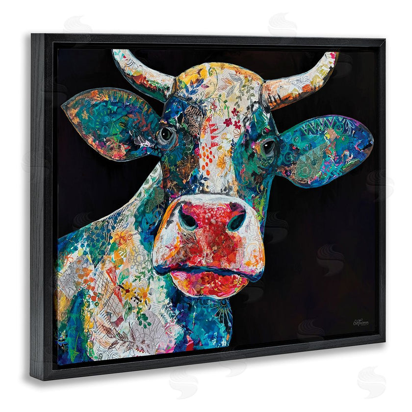 Cat Thurman Designs | Paisley Pattern Cow