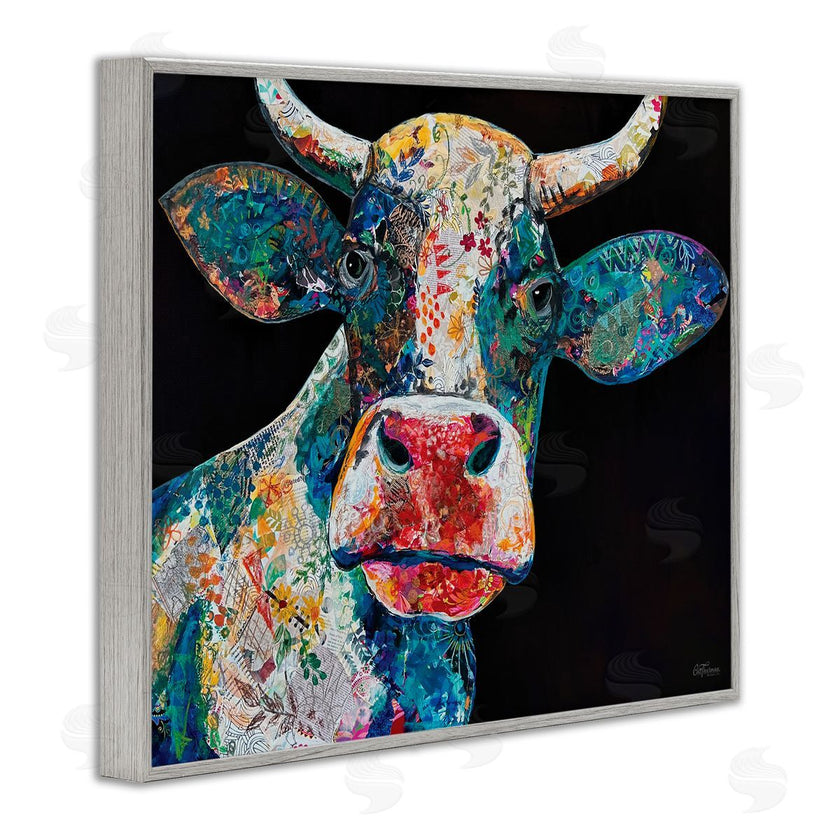 Cat Thurman Designs | Paisley Pattern Cow