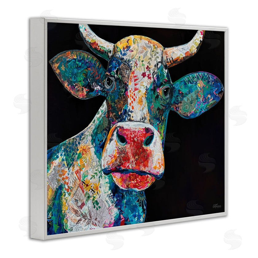 Cat Thurman Designs | Paisley Pattern Cow
