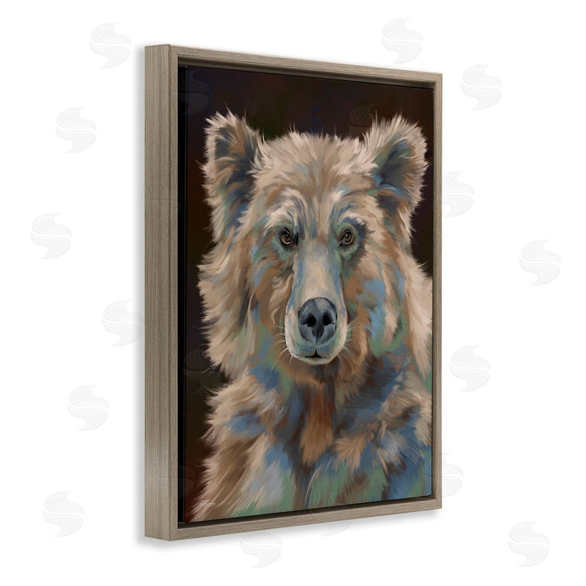 Cat Thurman Designs | Fluffy Bear Portrait