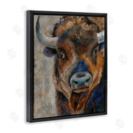 Cat Thurman Designs | Bison Rustic Portrait