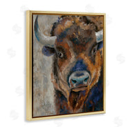 Cat Thurman Designs | Bison Rustic Portrait