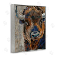 Cat Thurman Designs | Bison Rustic Portrait