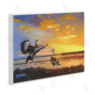 D. Rust | Beach Birds at Sunset