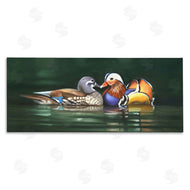 D. Rust | Patterned Birds in Lake