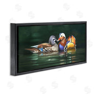 D. Rust | Patterned Birds in Lake