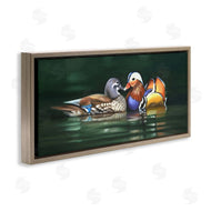D. Rust | Patterned Birds in Lake
