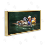 D. Rust | Patterned Birds in Lake