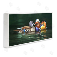 D. Rust | Patterned Birds in Lake