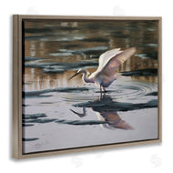D. Rust | Swan Landing in Water