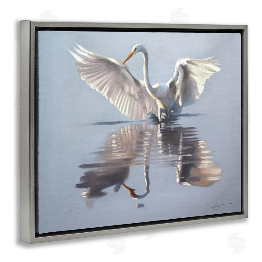 D. Rust | Egret with Beautiful Wingspan