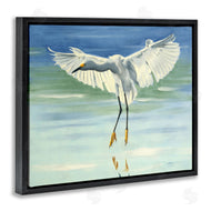 D. Rust | Snowy Egret on Beach