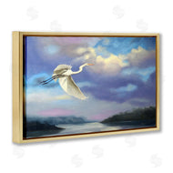 D. Rust | Egret Over Clouds