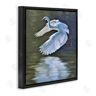 D. Rust | Egret Flying Lake Surface