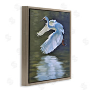 D. Rust | Egret Flying Lake Surface